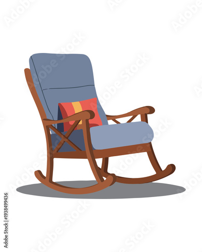 Comfortable rocking chair