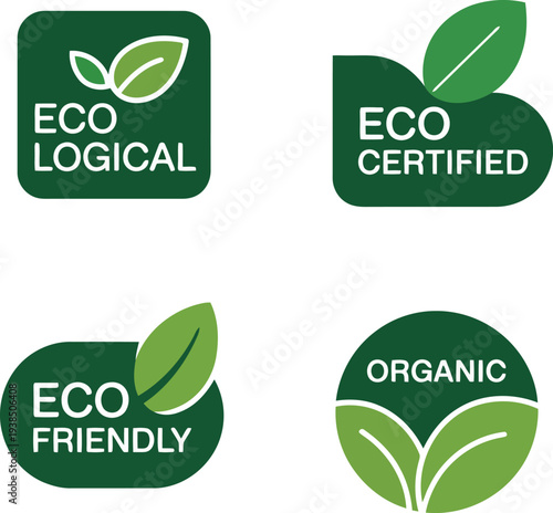 Eco labels for sustainable products and businesses