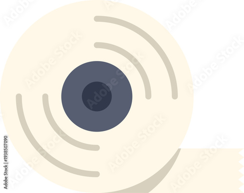 Medical tape roll providing first aid and wound care supplies