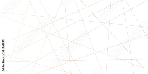 Minimal white abstract background with thin gold geometric lines, elegant luxury intersecting metallic pattern on clean surface for modern branding design abstract luxury golden geometric 