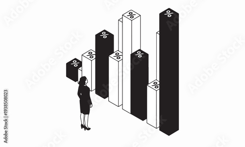 Human and AI Assess Corporate Growth