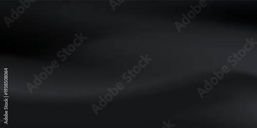 Shadow Black studio room. Limbo dark grey spotlight background. Abstract 3d podium photo