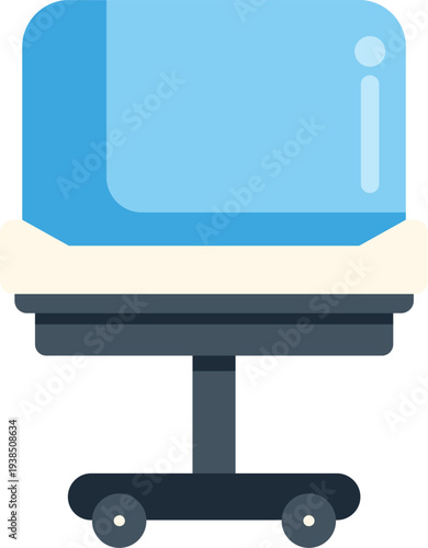 Neonatal incubator design representing medical equipment for premature babies