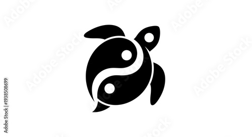 Turtle symbol vector design