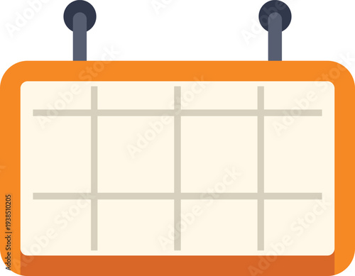 Hang tab calendar icon showing a grid for planning appointments and events