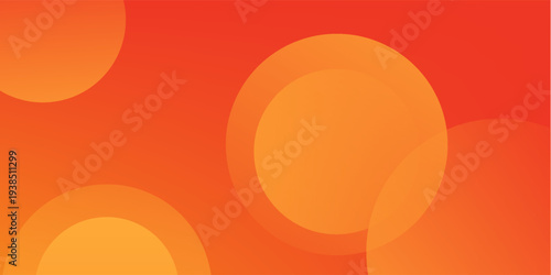 abstract orange circular background. Dynamic sound wave. Design element. Vector illustration