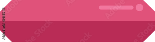 Pink medical capsule pill providing pharmaceutical healthcare treatment