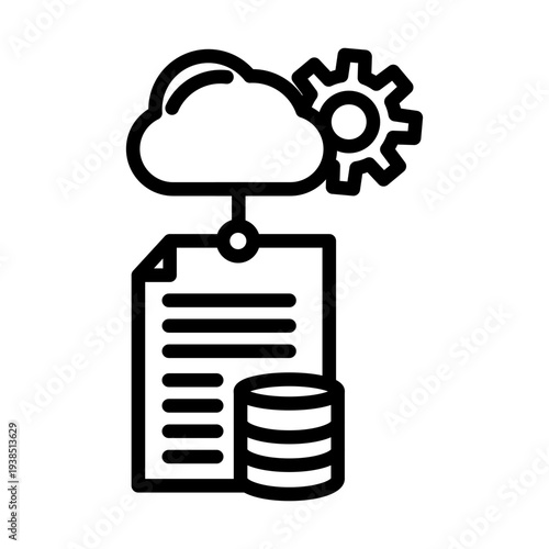 Data Center Vector Icon