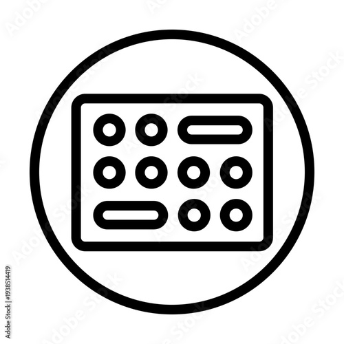 Morse Code Vector Icon