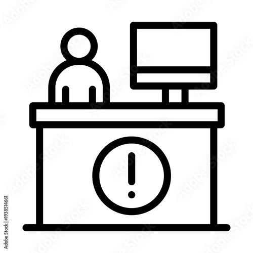 Fundraising Officer Vector Icon