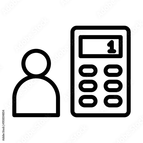 Accountant Vector Icon