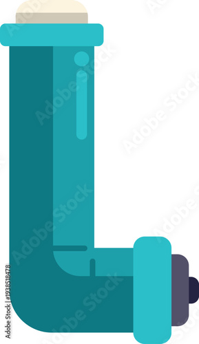 Inhaler pump device for respiratory health and breathing treatment