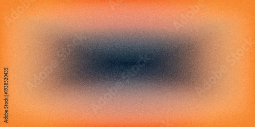 Fiery red brown burnt orange copper black abstract background. Geometric shape. Color gradient. 3d effect. Noise rough grungy grain. Neon light metallic. Design. Template. Web banner. Wide. Panoramic.