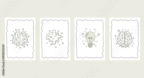 Brainstorming, Idea Generation, Innovation, Problem Solving Concept