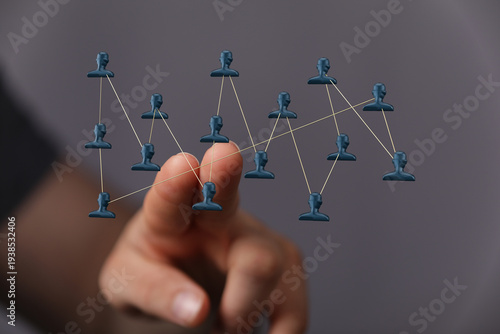 Abstract networking concept...