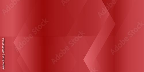 Deep red abstract geometric background with overlapping transparent diamond shapes and subtle light gradients