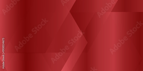 Deep red abstract geometric background with overlapping transparent diamond shapes and subtle light gradients