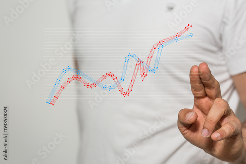 Close up of person's hand w...