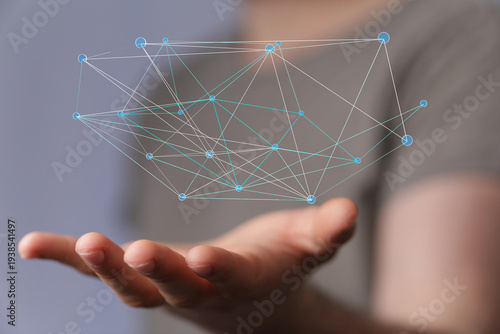 Abstract network in a perso...
