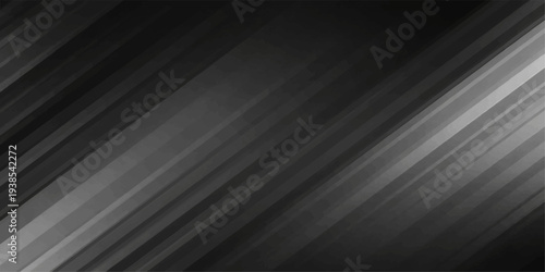 Abstract black and white metal background featuring a futuristic steel texture with dark motion lines and a wave pattern for a digital web wallpaper design