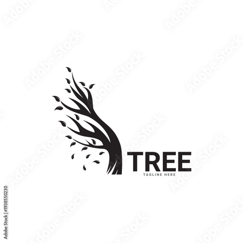 Tree Logo Vector Tree Logo Design Template