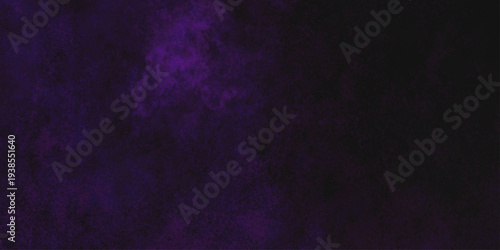 Freeze motion explosion of purple powder dust on a black background. abstract background with a textured gradient effect, suitable for wallpapers or graphic designs. Purple Smoke Cloudscape Texture.