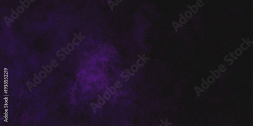 Freeze motion explosion of purple powder dust on a black background. abstract background with a textured gradient effect, suitable for wallpapers or graphic designs. Purple Smoke Cloudscape Texture.