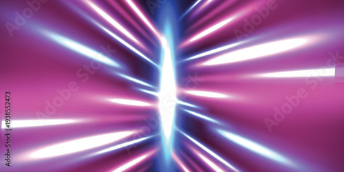 Abstract light motion and glowing speed lines demonstrate the rapid growth of high-tech communication systems. These innovations play a vital role in the development of 5G and 6G wireless networks.