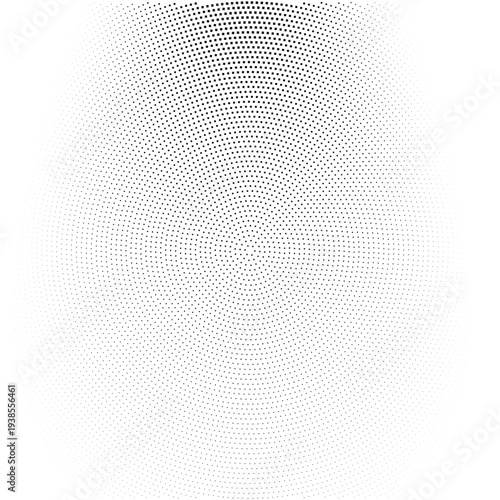 Black dots printed on white paper background
