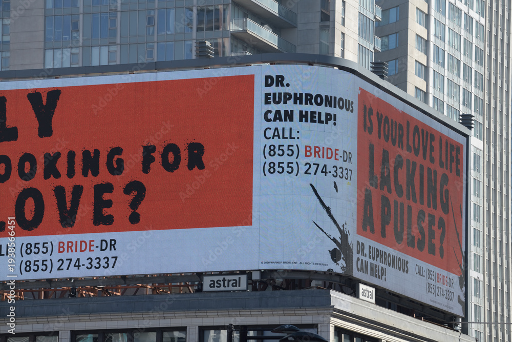 Obraz premium digital advertisement for the movie 