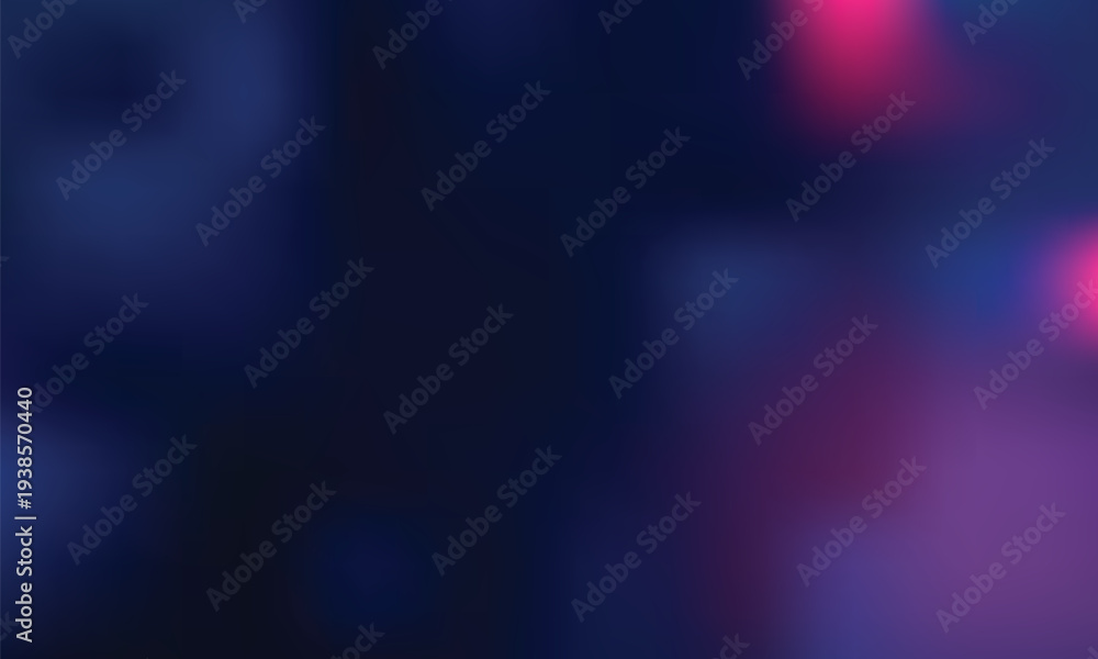Obraz premium Dark blue background with pink and purple gradient spots