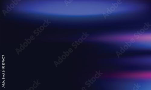 Dark blue background with purple and pink neon light streaks