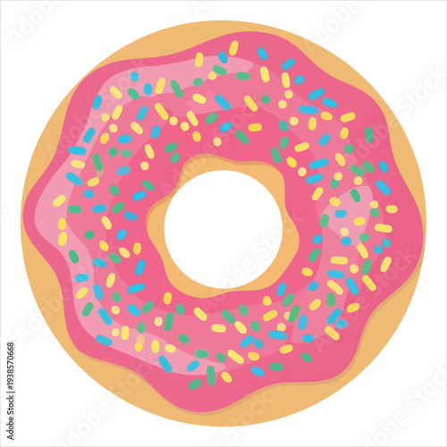 Donuts art dessert illustration image