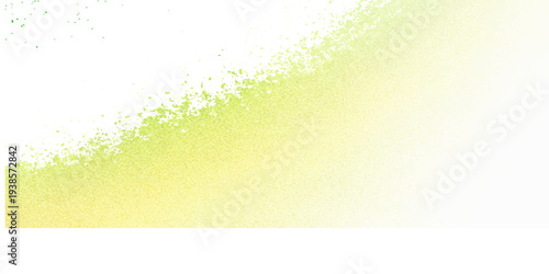 An abstract green vector background featuring a bright wave pattern and light texture creates a colorful spring nature backdrop with copy space for web design and banner templates
