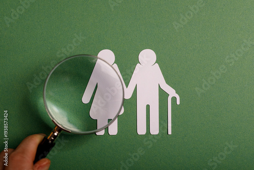 Close up shot of a paper cu...