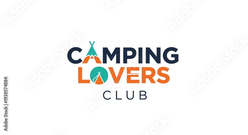 Camping Lovers Club Logo Design.