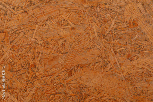 Close-up of an OSB board, s...