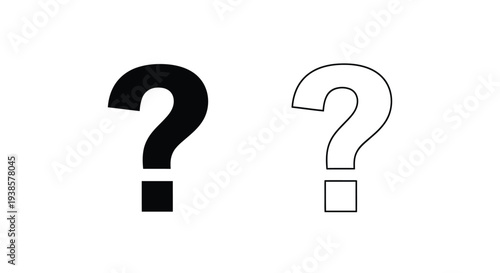 Mystery question marks design Vector