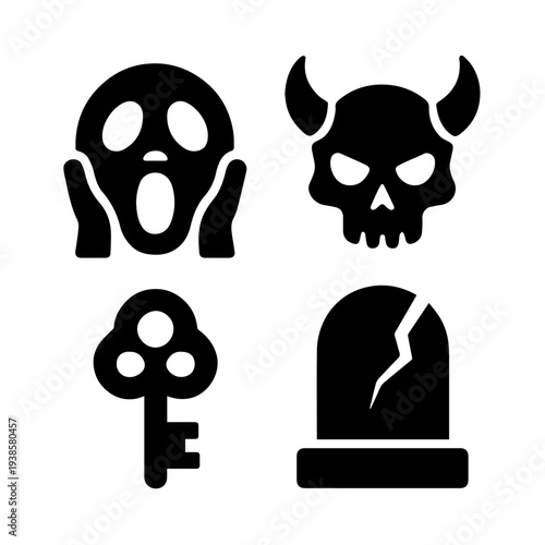 This ninth set of icons you’ve uploaded adds a macabre yet symbolic depth to your growing universe. Let’s break them down:

