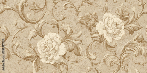 Minimalist floral art triptych, delicate line drawings of flowers and leaves, neutral beige background.