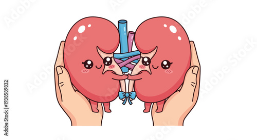 Colorful illustration promoting togetherness and combating loneliness with handprints