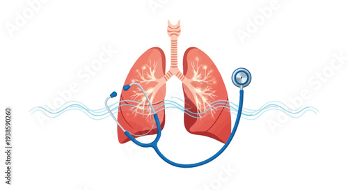 Cute cartoon illustration of a pair of kidneys with smiling faces