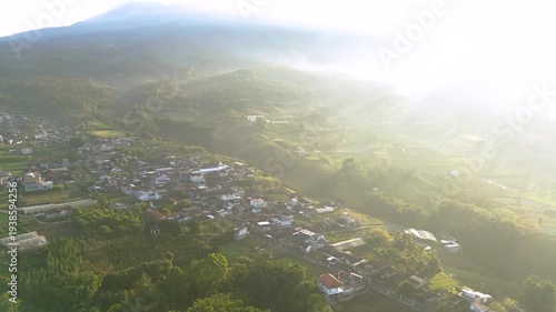 view from the top of the mountain