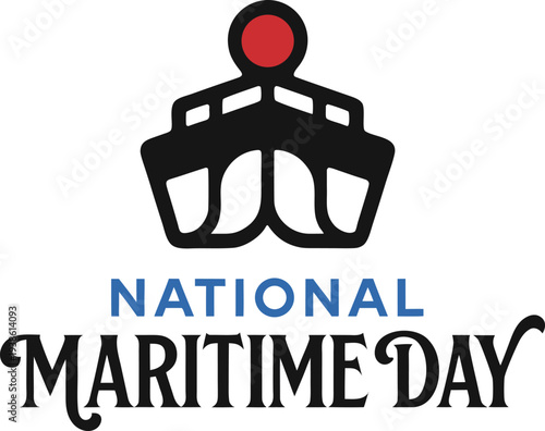 Adobe Illustrator Artwork  Navigating the Waves Commemorating National Maritime Day
American Flags Flying Proudly on Boats Docked in the Marina on Sunny Day
