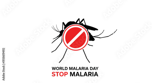 World Malaria Day Stop Malaria Mosquito Awareness Campaign.