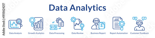 Data Analytics Platform with Business Intelligence Growth Metrics Automated Reporting and Customer Insight Analysis