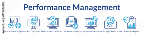 Performance Management System with KPI Dashboards Metrics Tracking Analytics Reporting and Strategic Goal Achievement