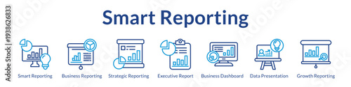 Smart Reporting Solutions with Automated Dashboards Executive Reports Data Visualization and Growth Analytics