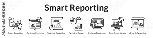 Smart Reporting Solutions with Automated Dashboards Executive Reports Data Visualization and Growth Analytics