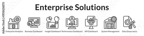 Enterprise Solutions for Business Intelligence Corporate Analytics Dashboard Management and Data Governance